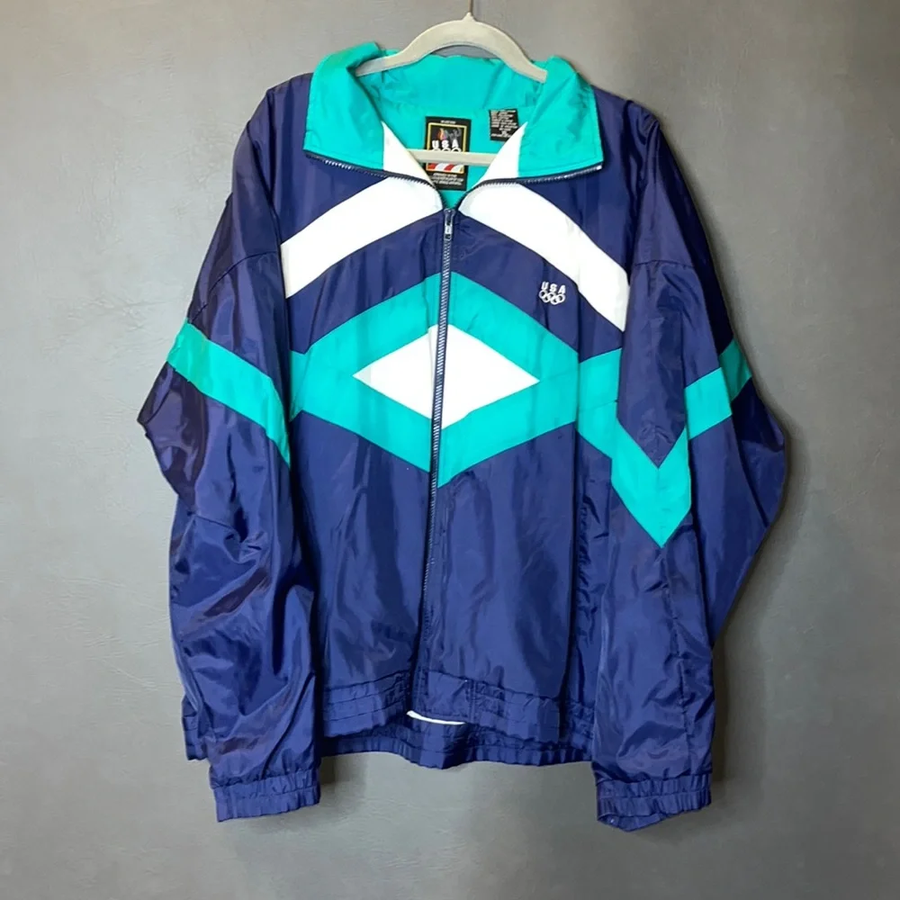 Vintage USA Olympics windbreaker - Picture 1 of 4